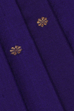 Image of Narayanpet Silk Dark Blue Saree