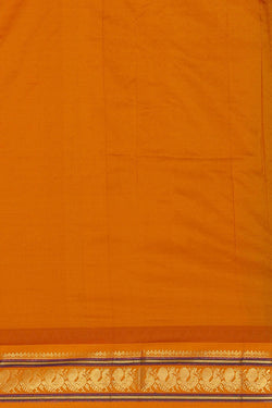 Image of Narayanpet Silk Dark Blue Saree