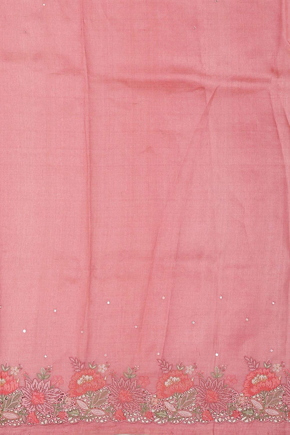 Collection of Banarasi Organza Onion Pink Saree in a gallery layout