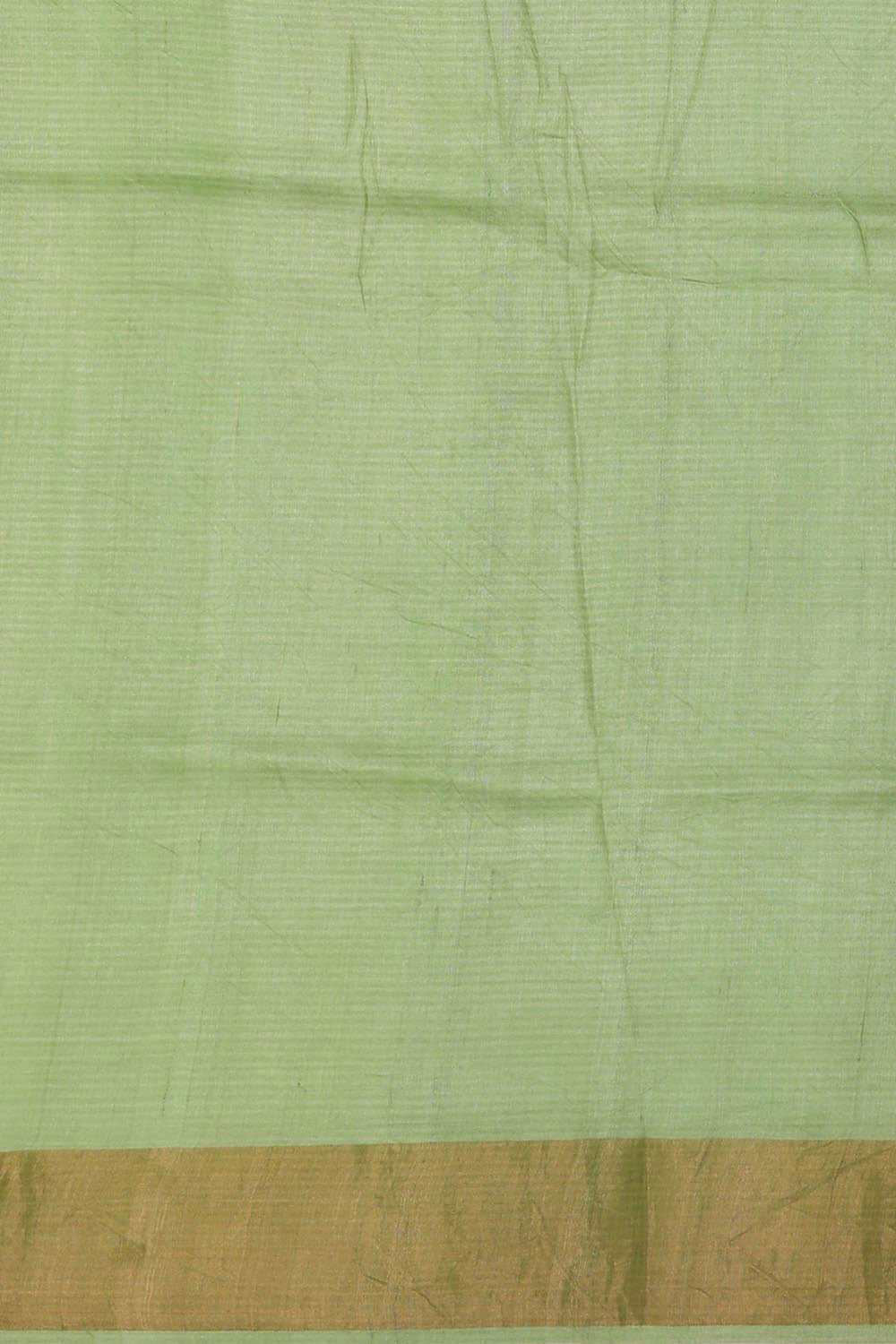 Collection of Tussar Silk Light Pista Green Saree in a gallery layout