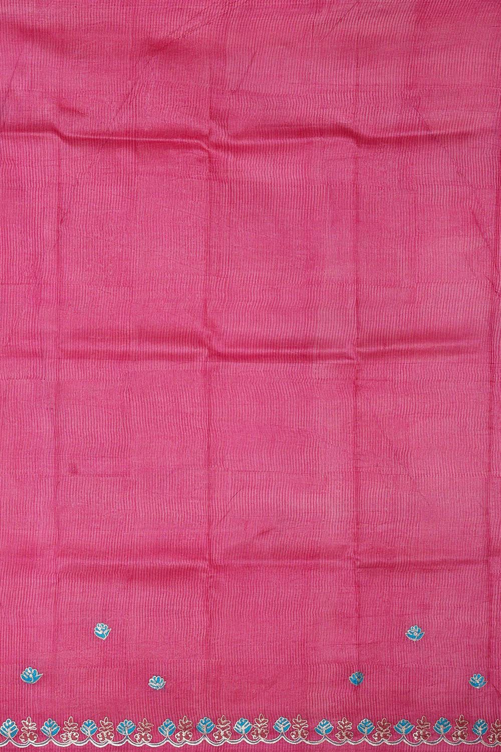 Image of Tussar Silk Cream Saree