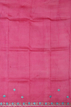 Image of Tussar Silk Cream Saree