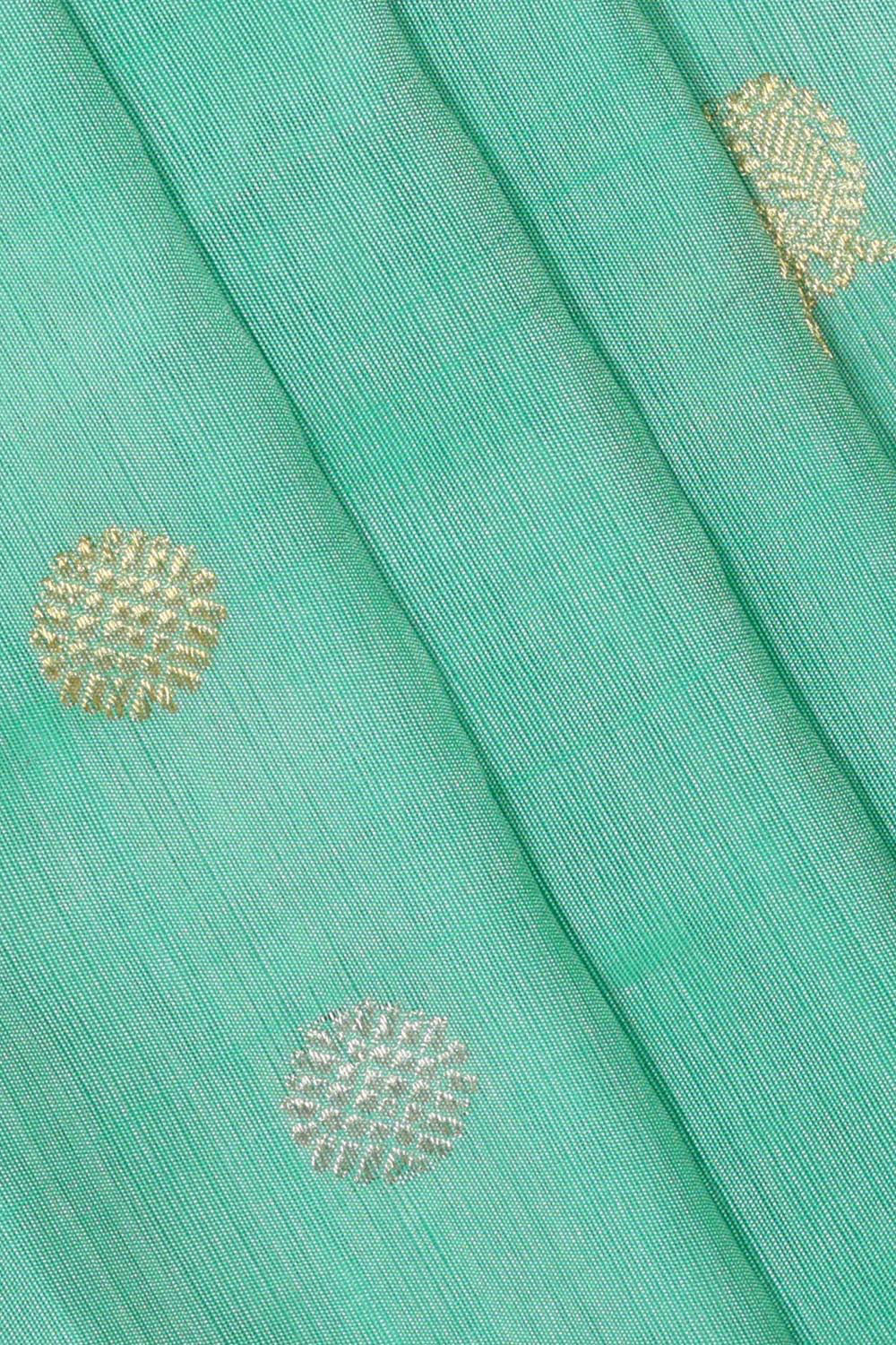 Gadwal Silk Mint Green Saree