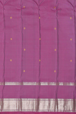 Image of Gadwal Silk Olive Green Saree