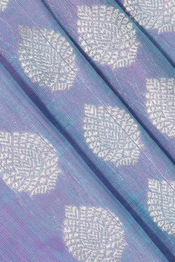 Collection of Venkatagiri Silk Light Bluish Purple Saree in a gallery layout