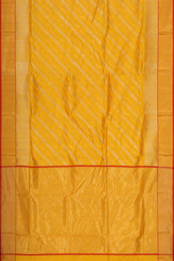 Collection of Chanderi Silk Yellowish Orange Saree in a gallery layout