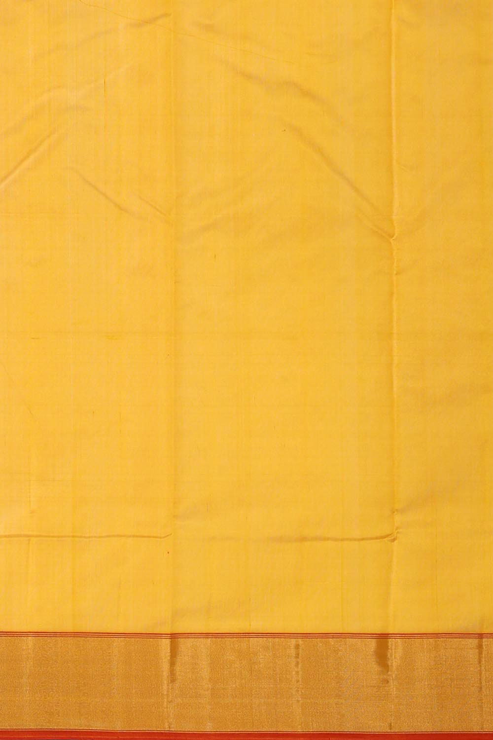 Collection of Chanderi Silk Yellowish Orange Saree in a gallery layout