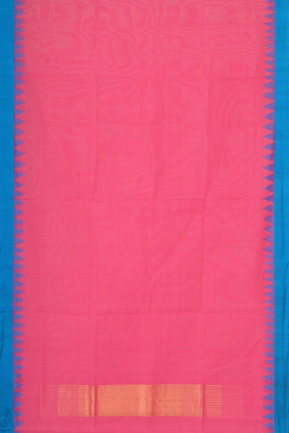 Collection of Uppada Handwoven Rose Pink Jamdani Saree in a gallery layout