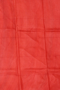 Collection of Tussar Silk Red Saree in a gallery layout