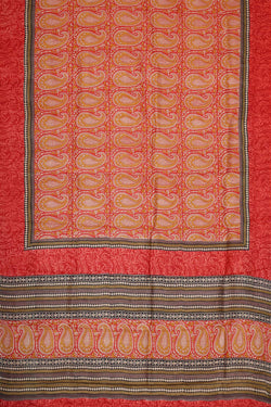 Collection of Tussar Silk Red Saree in a gallery layout