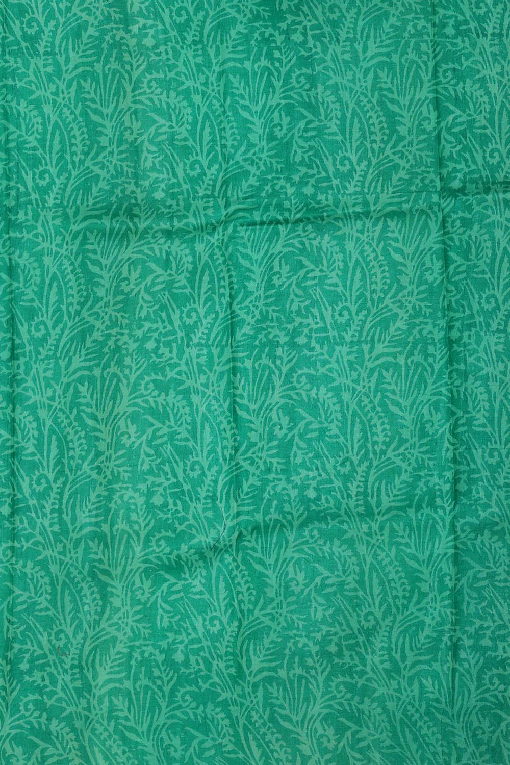 Collection of Tussar Silk Deep Sea Green Saree in a gallery layout