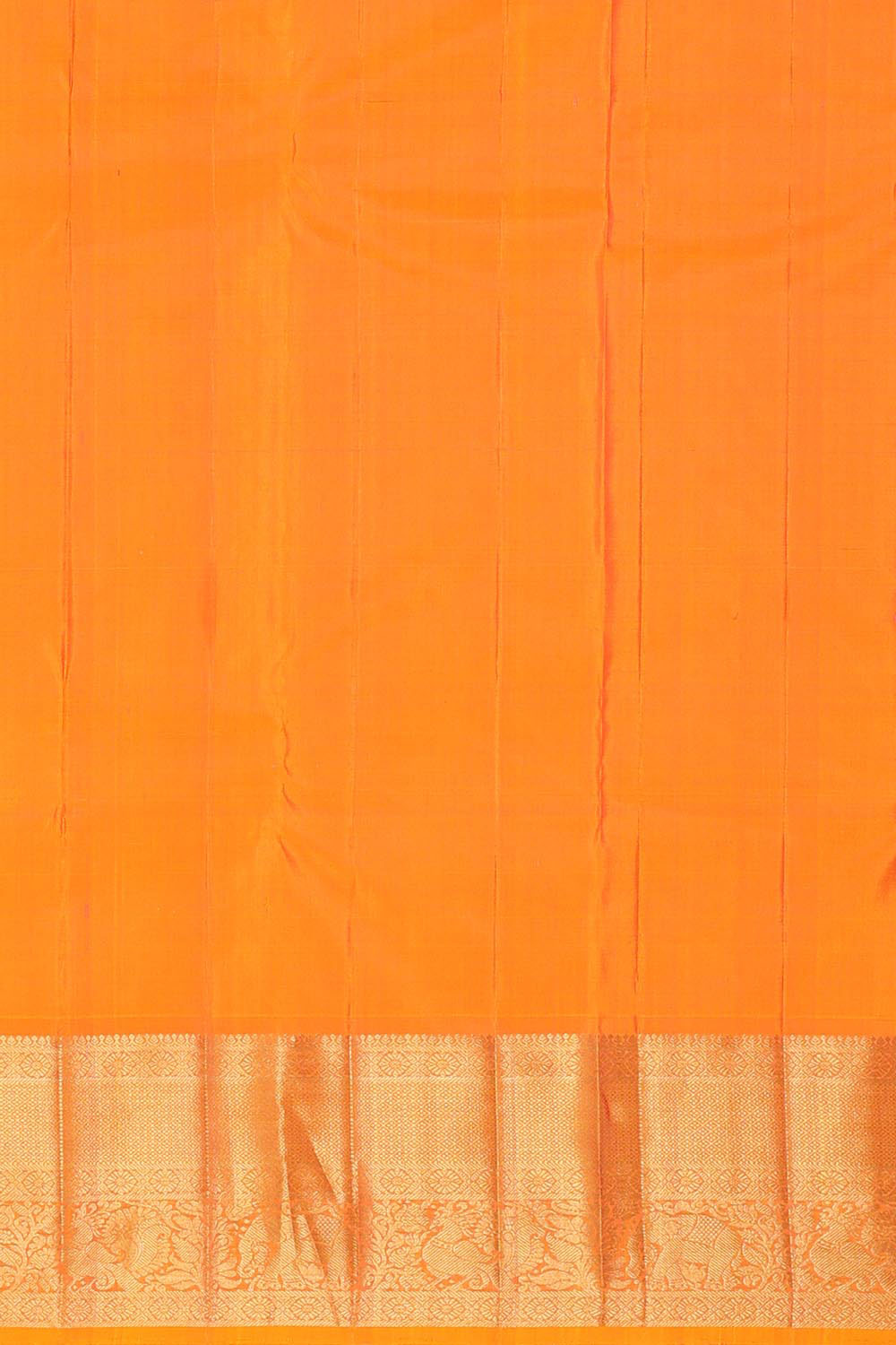 Image of Kanchipattu Peach Pink Brocade Saree