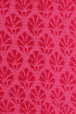 Collection of Maheshwari Cotton Block Printed Pink Saree in a gallery layout