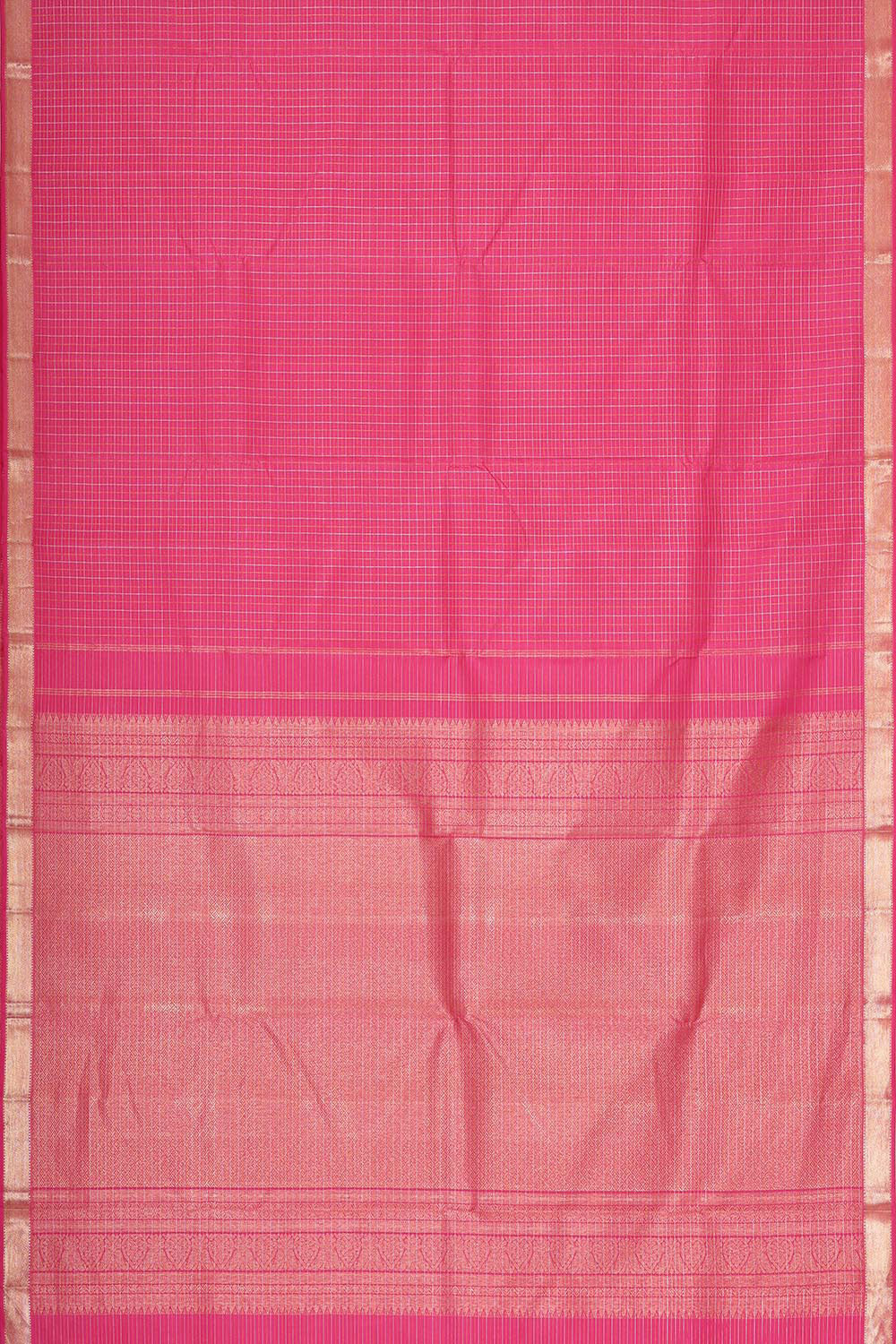 Collection of Arani Silk Pink Saree in a gallery layout