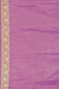 Collection of Banarasi Tissue Silk Lavender Saree in a gallery layout