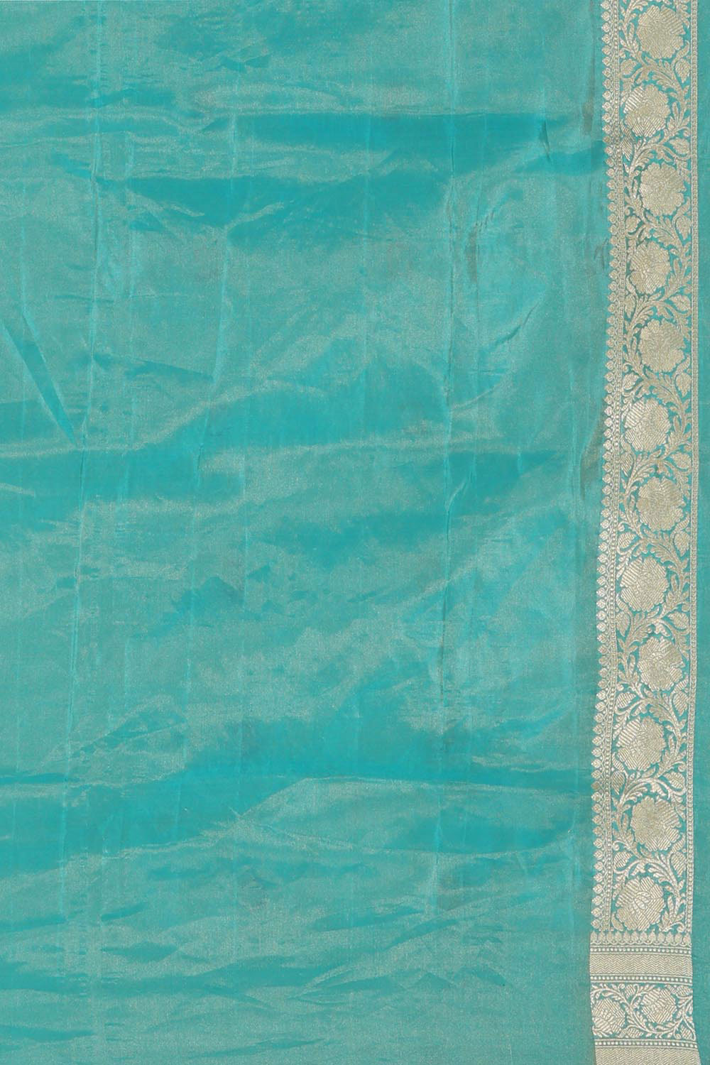 Collection of Banarasi Tissue Silk Sky Blue Saree in a gallery layout