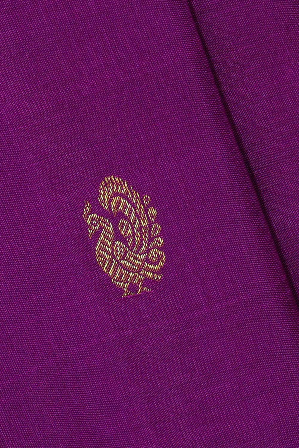 Arani Silk Purple Saree