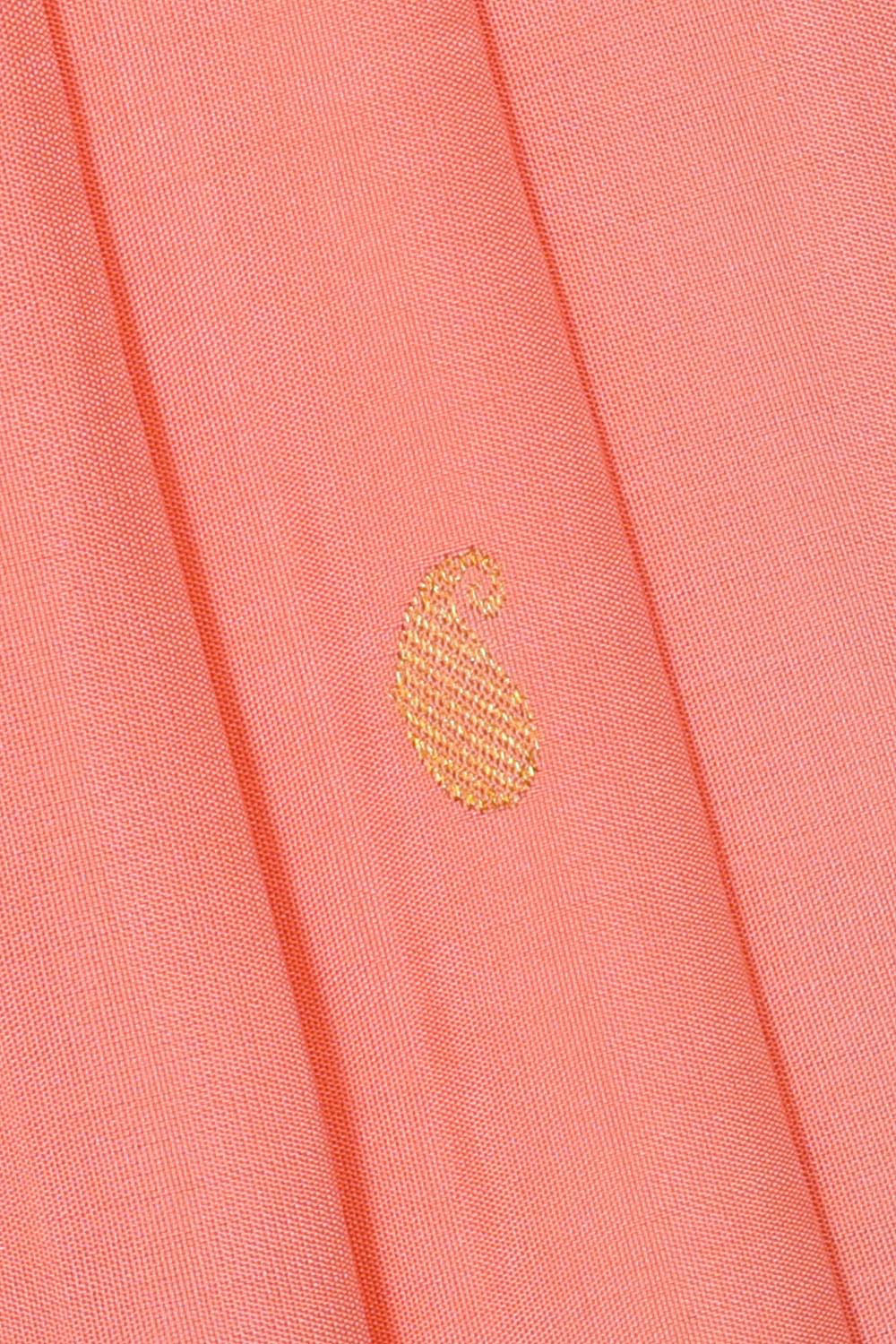 Image of Arani Silk Peach Saree