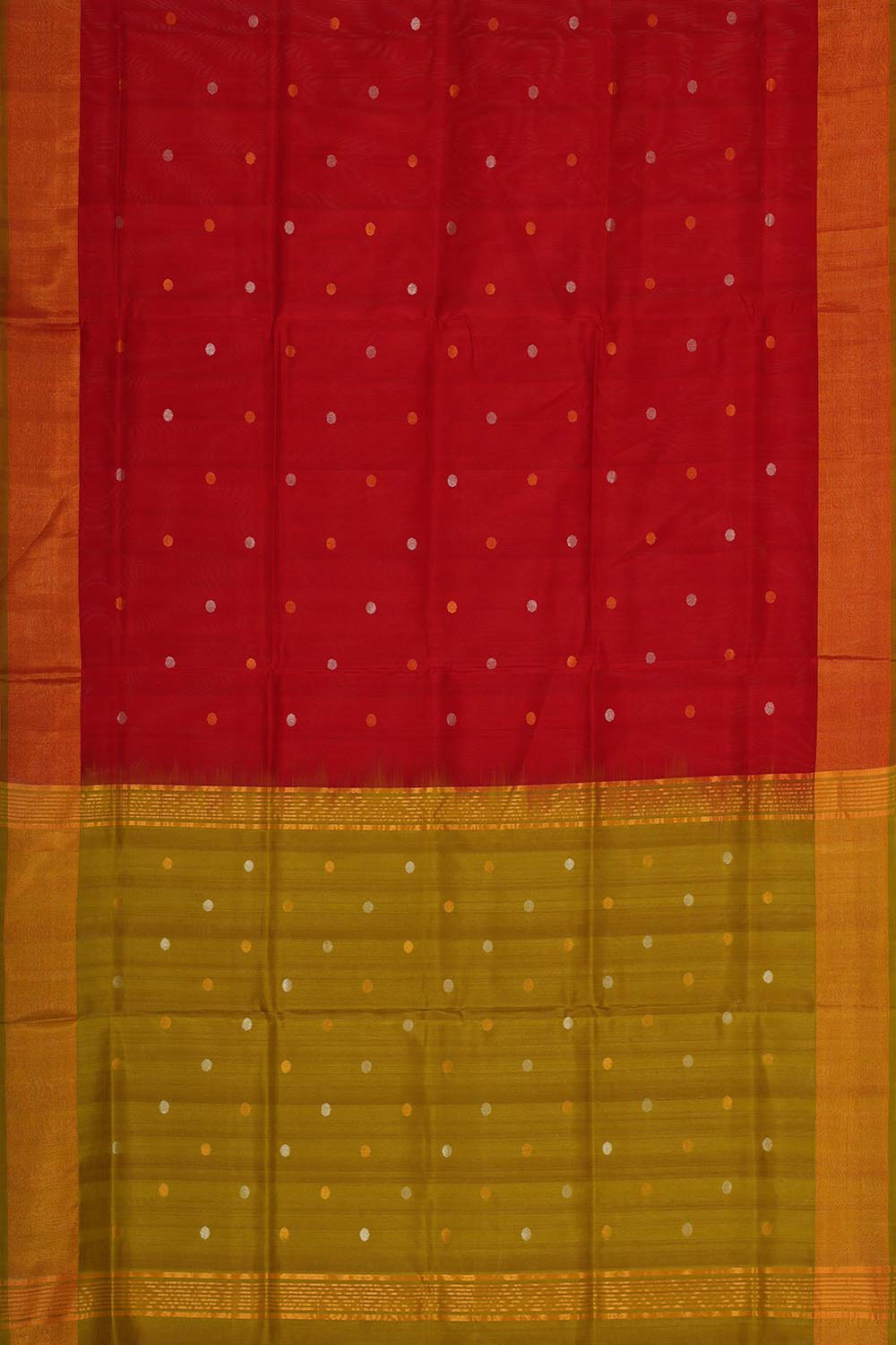 Collection of Uppada Silk Red Saree in a gallery layout