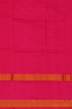 Collection of Uppada Silk Mustard Yellow Saree in a gallery layout