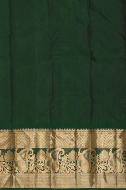 Collection of Green Silk Patola Saree in a gallery layout