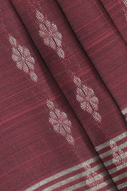 Collection of Maroon Red Silk Saree in a gallery layout