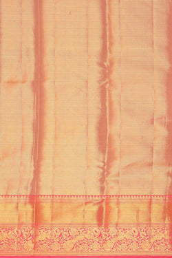 Collection of Kanchipattu Silvery Grey Tissue Brocade Saree in a gallery layout