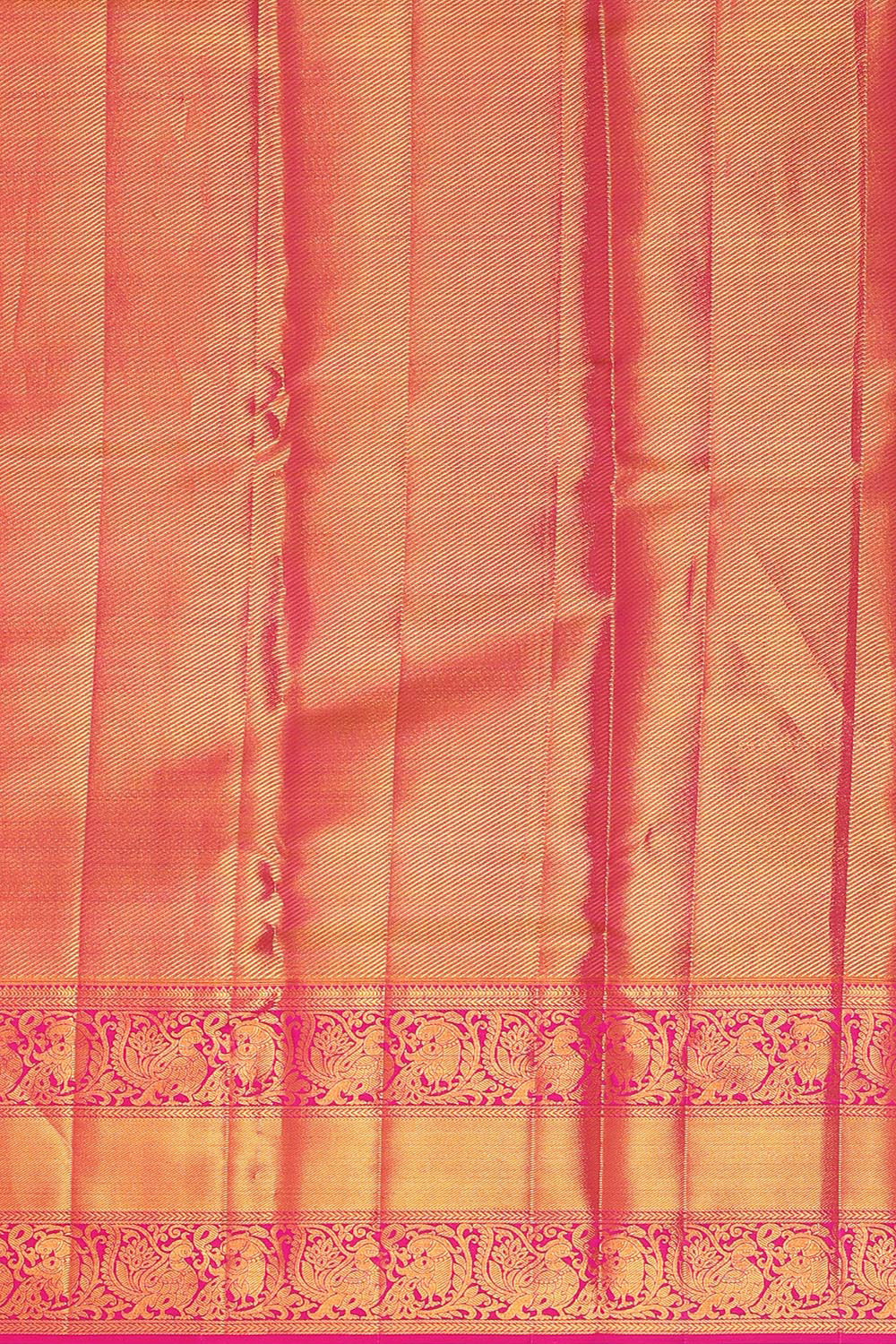 Collection of Kanchipattu Pink Tissue Brocade Saree in a gallery layout