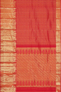 Collection of Kanchipattu Rani Pink Brocade Saree in a gallery layout