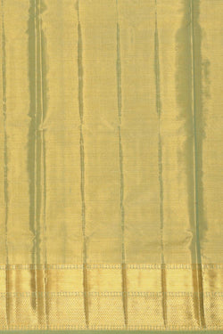 Collection of Kanchipattu Pista Green Tissue Brocade Saree in a gallery layout