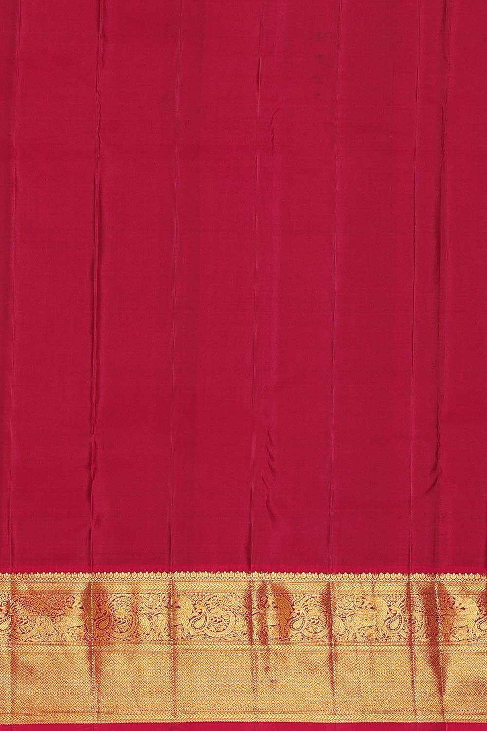 Collection of Kanchipattu Brown Brocade Saree in a gallery layout