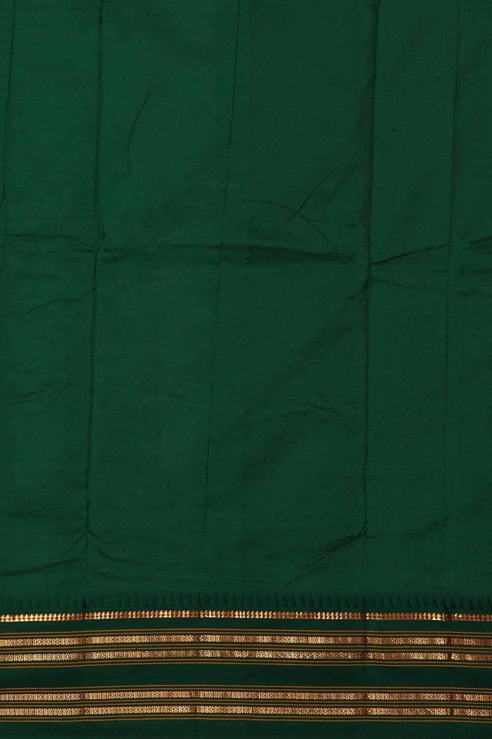 Image of Narayanpet Orange Saree