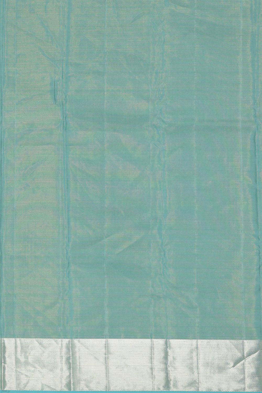 Collection of Kanchipattu Bluish Grey Brocade Saree in a gallery layout