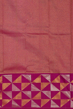 Collection of Kanchipattu Baby Pink Brocade Saree in a gallery layout