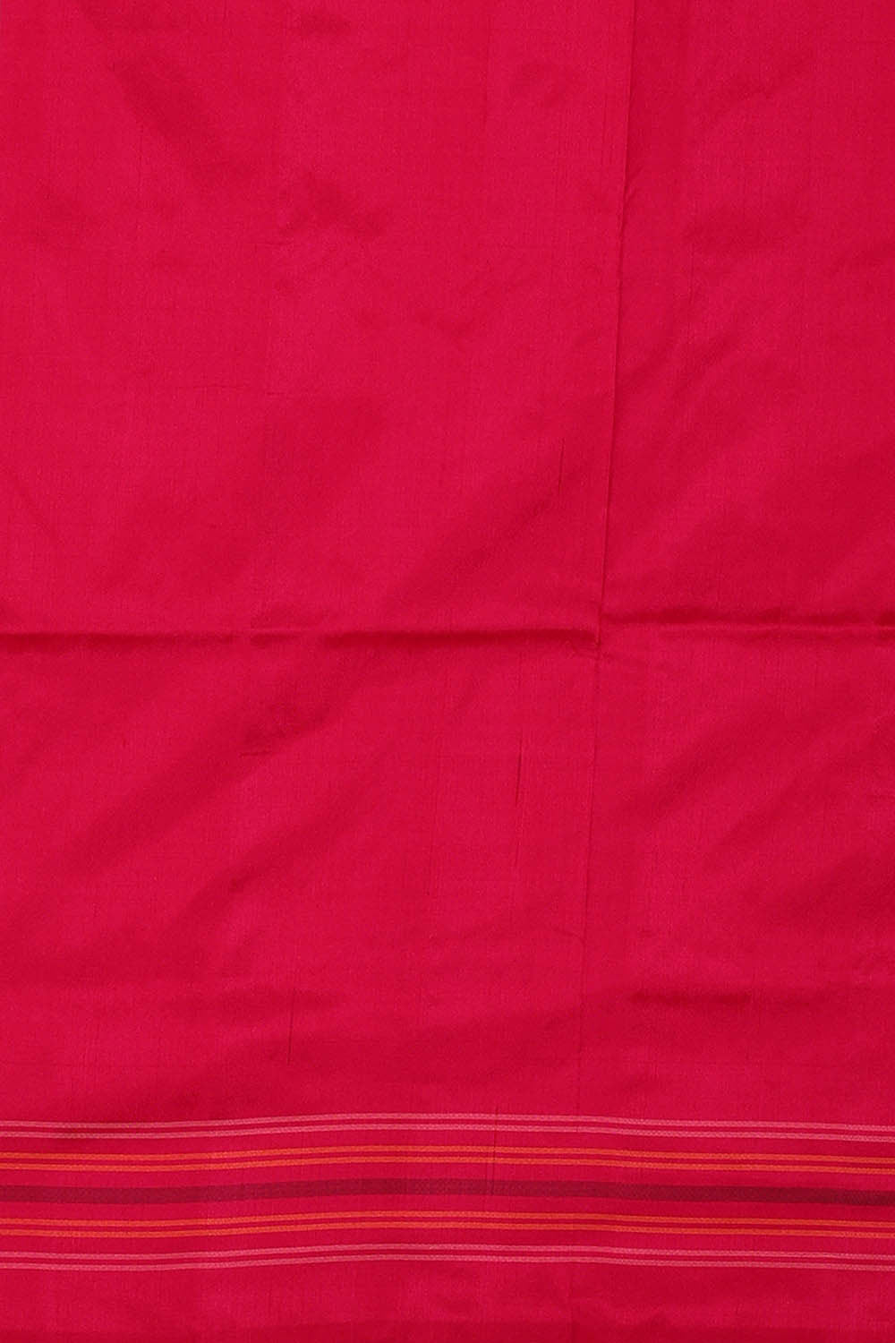 Image of Ikat Silk Navy Blue Saree