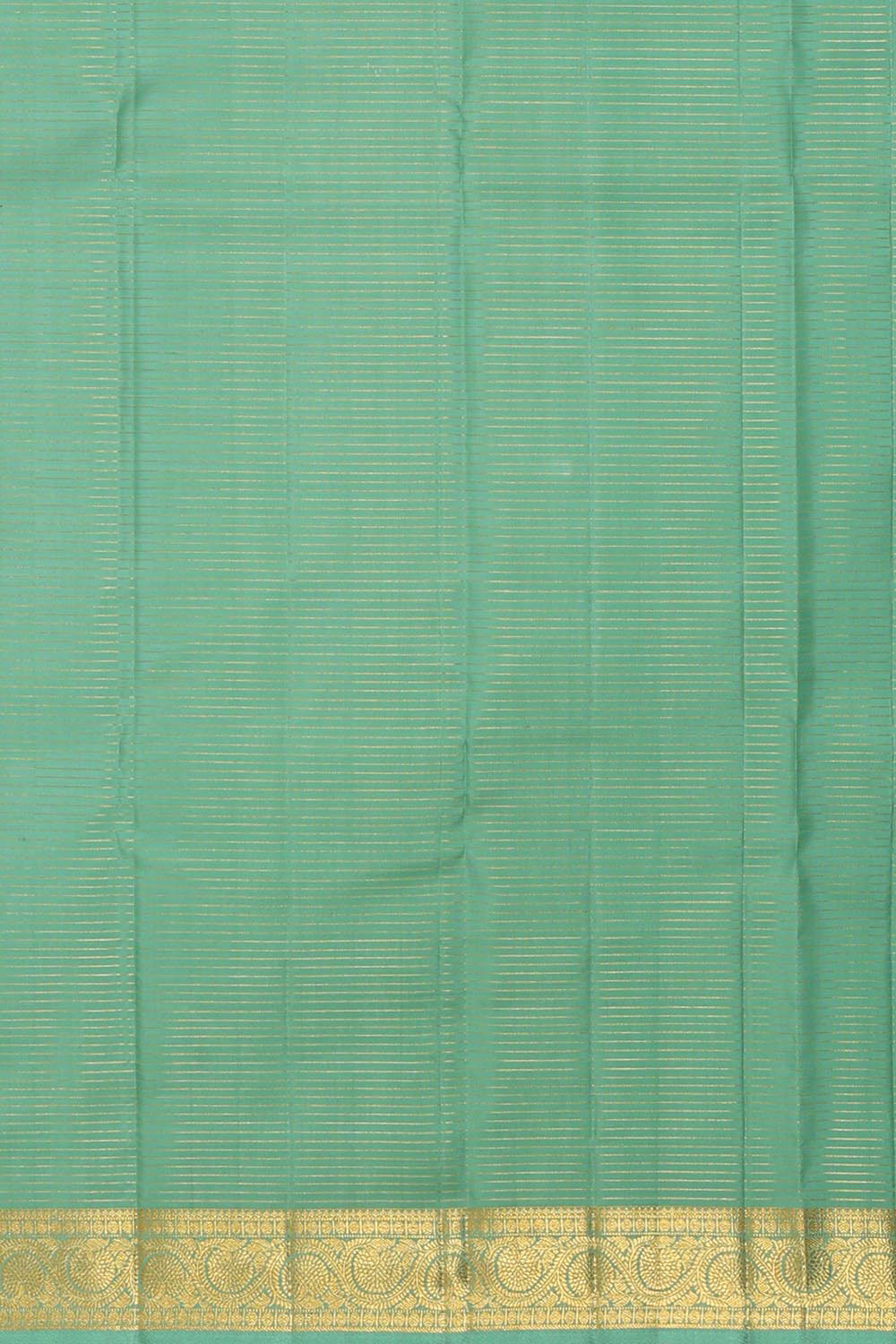 Collection of Kanchipattu Light Sea Green Brocade Saree in a gallery layout