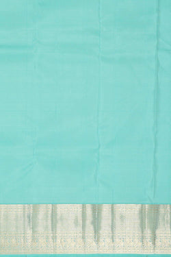 Collection of Kanchipattu Light Blue Brocade Saree in a gallery layout