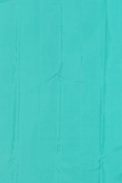 Collection of Kanchipattu Turquoise Blue Brocade Saree in a gallery layout