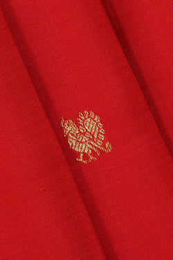 Collection of Kanchipattu Red Brocade Saree in a gallery layout