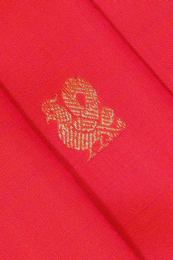 Collection of Kanchipattu Pinkish Red Brocade Saree in a gallery layout