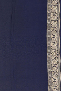 Collection of Banarasi Georgette Grey Saree in a gallery layout