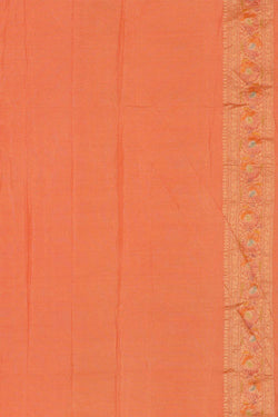 Collection of Banarasi Silk Peach Saree in a gallery layout