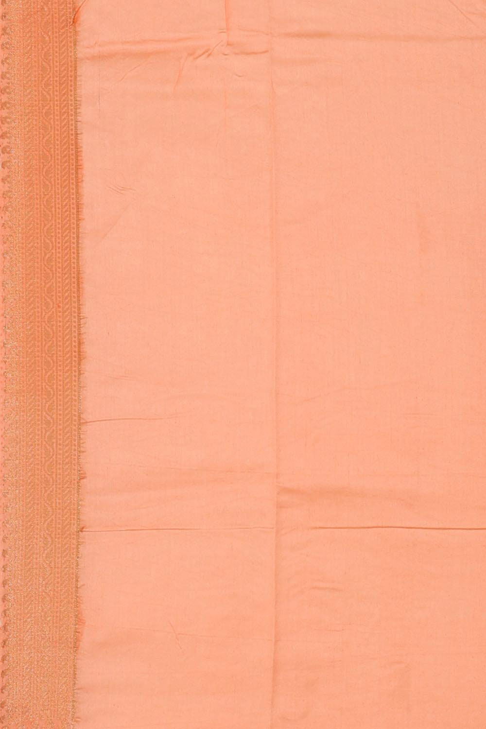 Banarasi Chiniya Silk Light Peach Saree