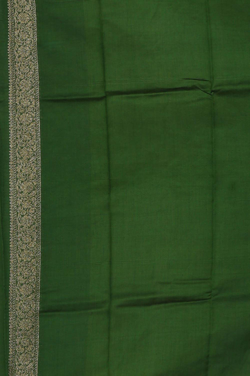 Collection of Banarasi Chiniya Silk Light Mint Green Saree in a gallery layout