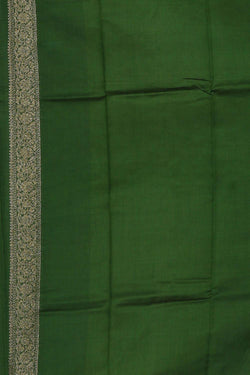 Collection of Banarasi Chiniya Silk Light Mint Green Saree in a gallery layout