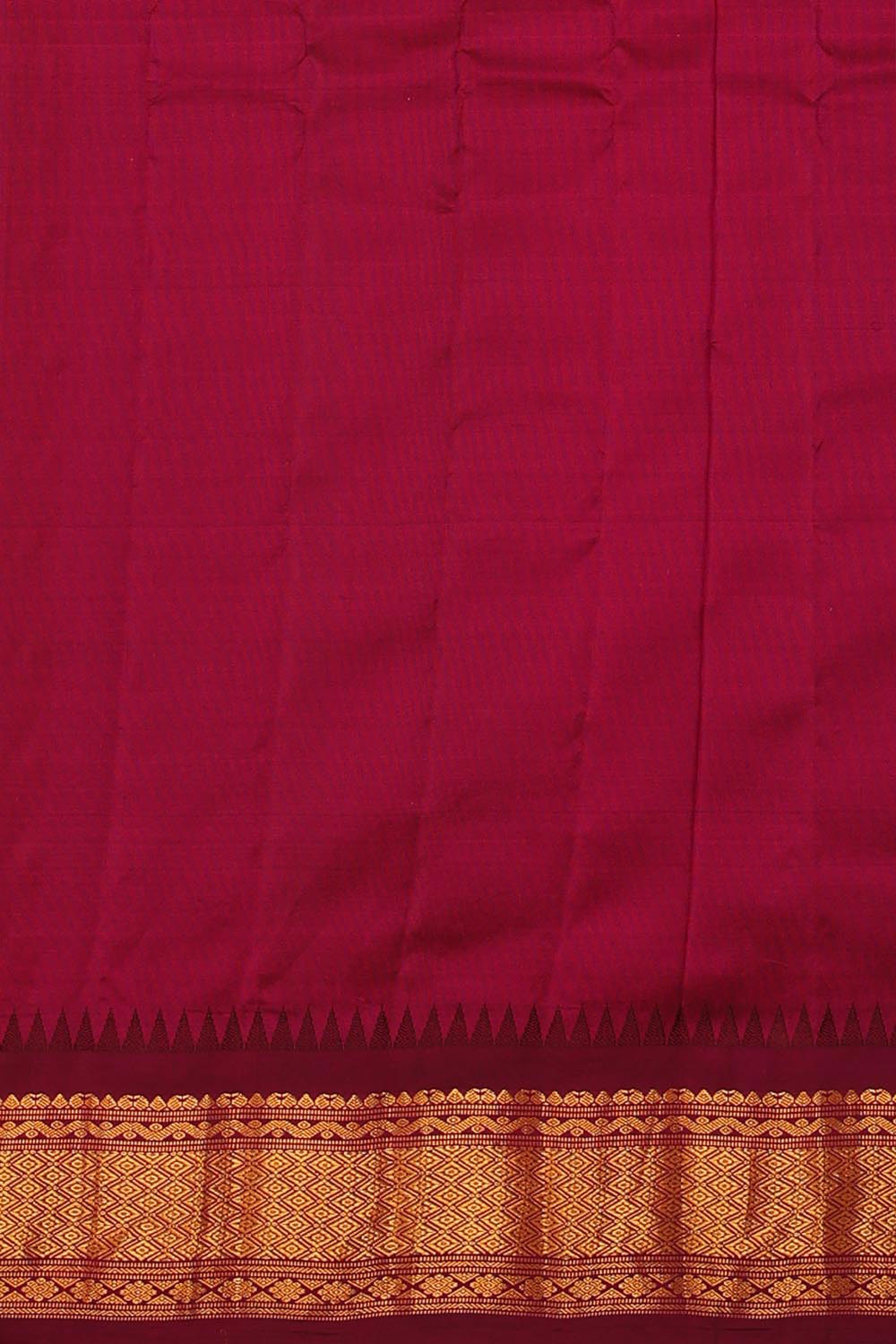 Gadwal Silk Lavender Saree