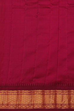 Image of Gadwal Silk Lavender Saree