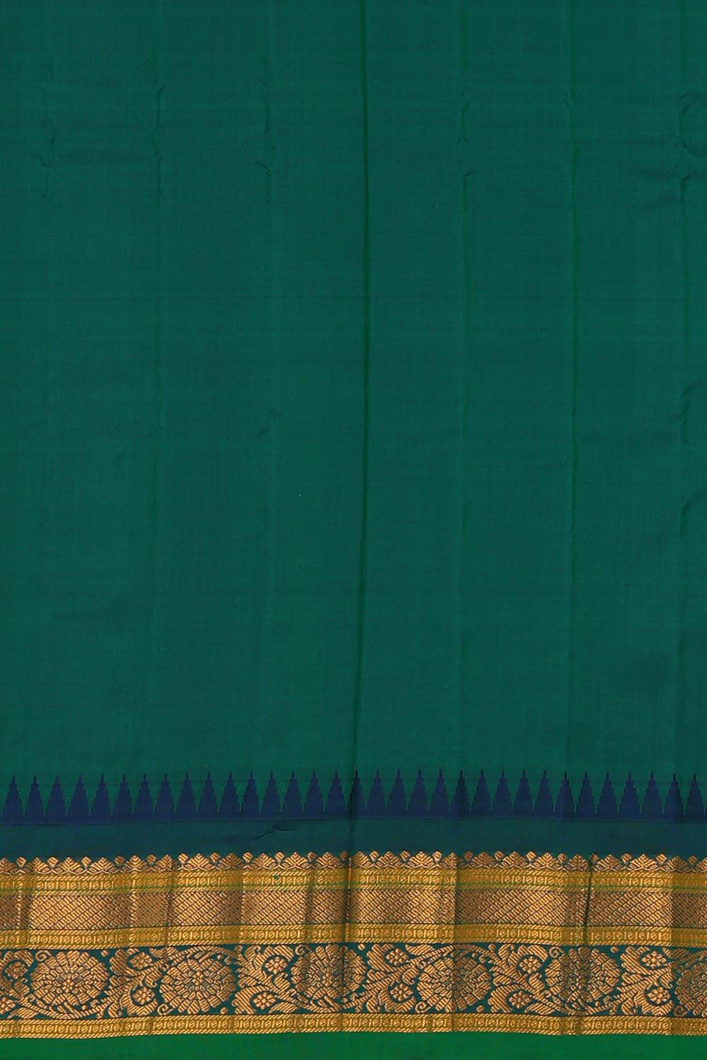 Gadwal Silk Light Mint Green Saree