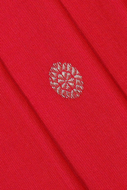 Image of Gadwal Silk Red Saree