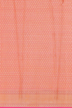 Image of Banarasi Semi Georgette Pink Saree